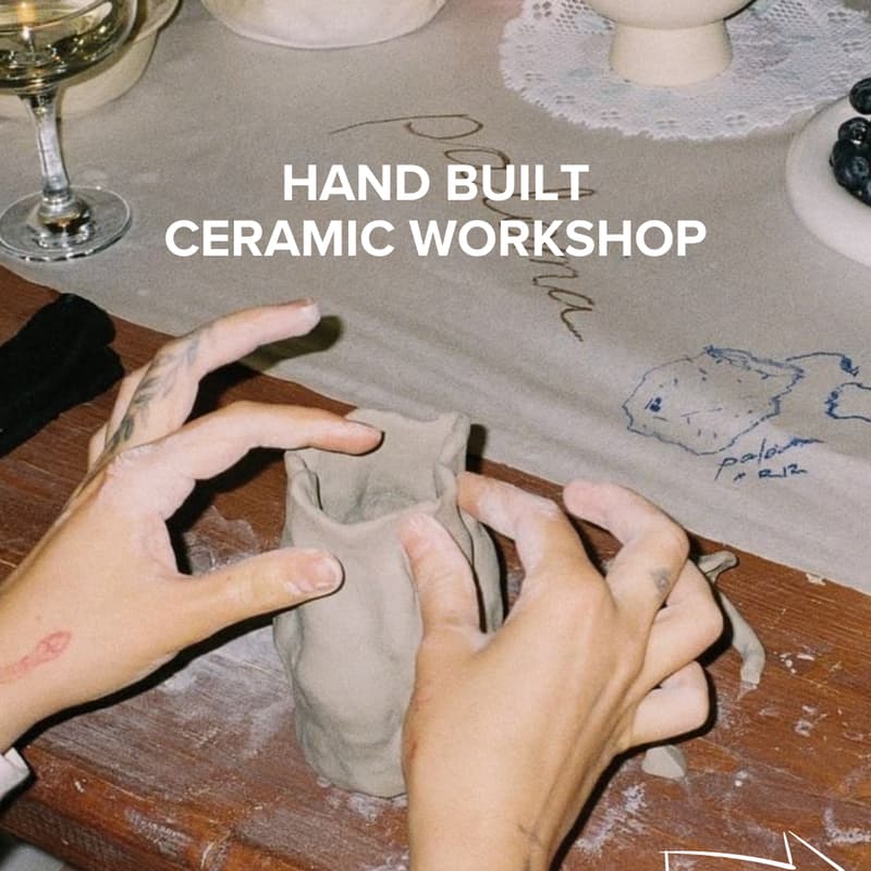 Cover Image for Hand Built Ceramic Workshop