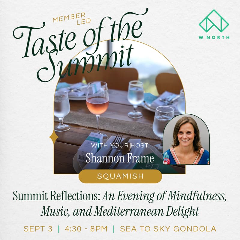 Cover Image for WNORTH Member-led Social: Sea to Sky Gondola - Taste of the Summit