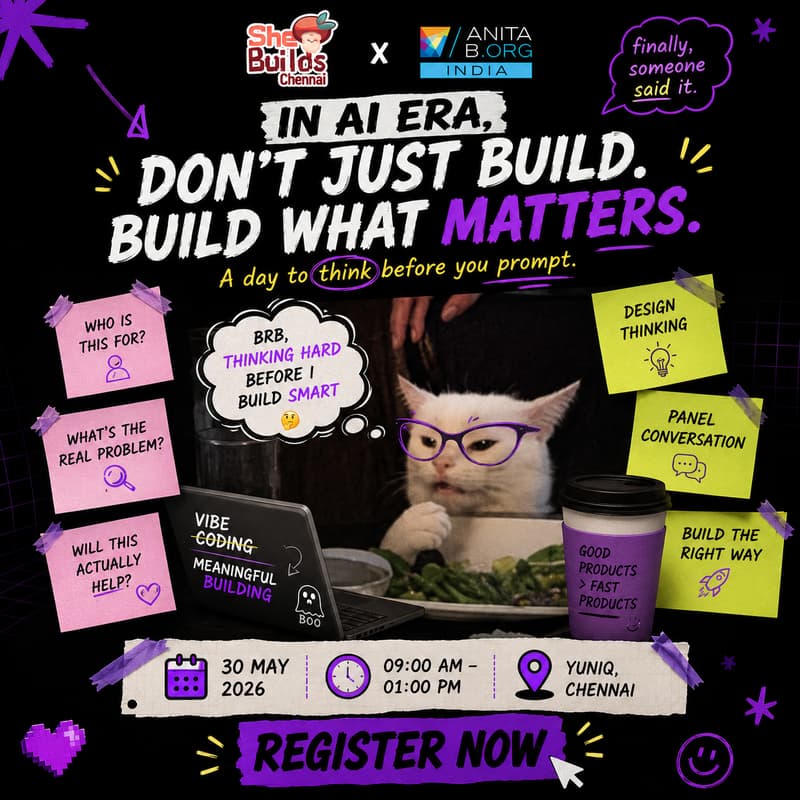 Cover Image for SheBuilds X AnitaB May Meetup
