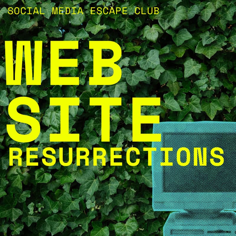 Cover Image for WEBSITE RESURRECTIONS (THURSDAY)