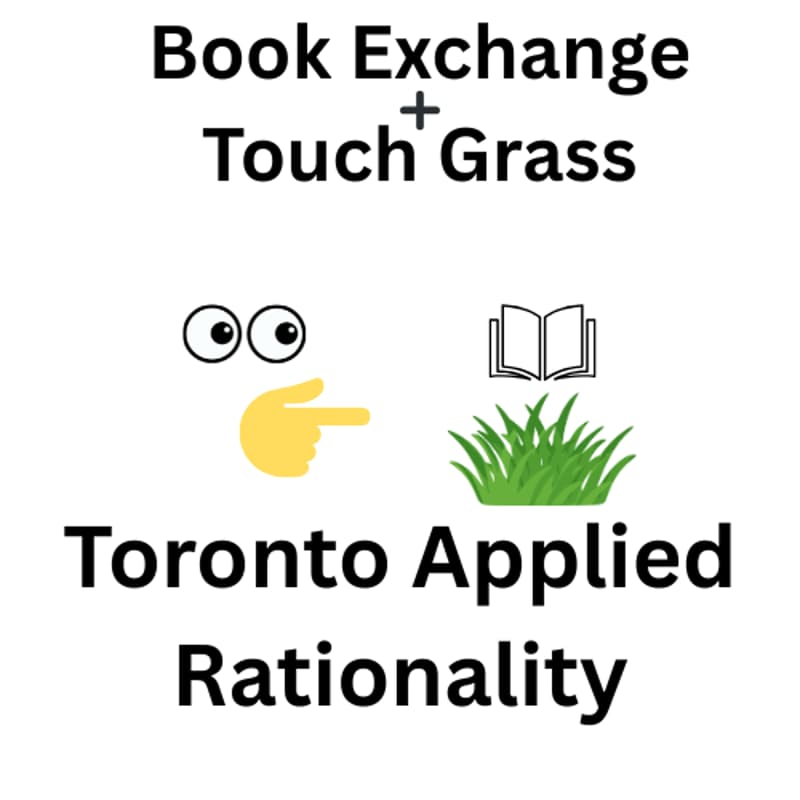 Cover Image for Touch Grass + Book Exchange