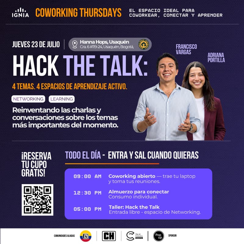 Cover Image for Coworking Thursdays - 23 de Julio