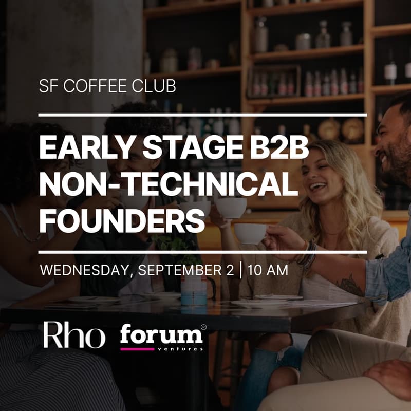 Cover Image for SF Coffee Club | Early Stage B2B Non-Technical Founders