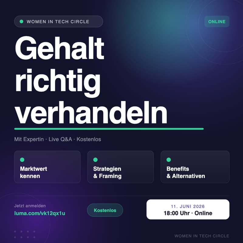 Cover Image for Women in Tech: Gehalt richtig verhandeln