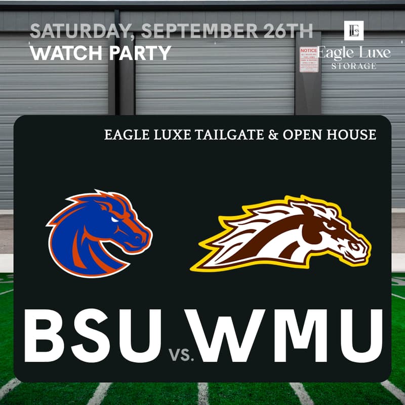 Cover Image for EAGLE LUXE STORAGE BSU x WMU WATCH PARTY (KICKOFF 1:30p)