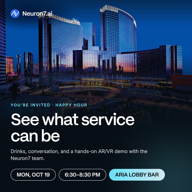 Cover Image for Service Leaders' Happy Hour by Neuron7