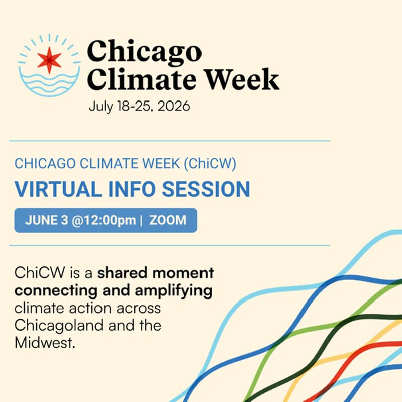 Cover Image for Chicago Climate Week Virtual Info Session - Option 2