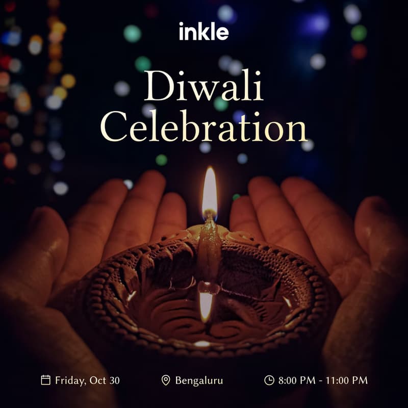 Cover Image for Inkle Diwali Celebration | Bengaluru