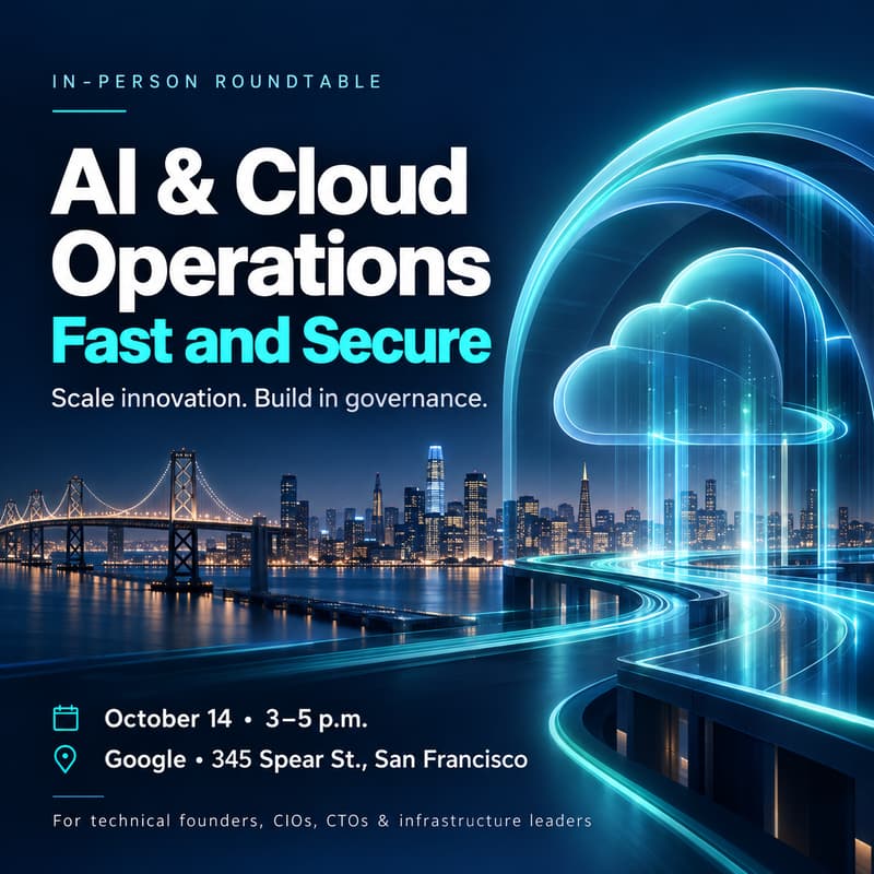 Cover Image for AI & Cloud Operations: Interactive Round Table with GCP