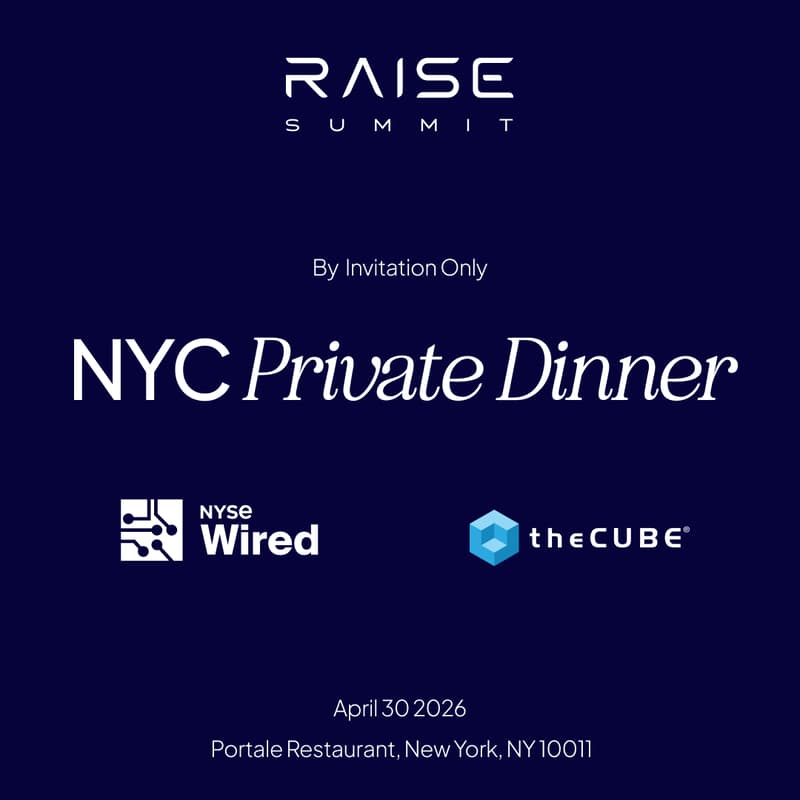 Cover Image for NYC Private Dinner by RAISE Summit