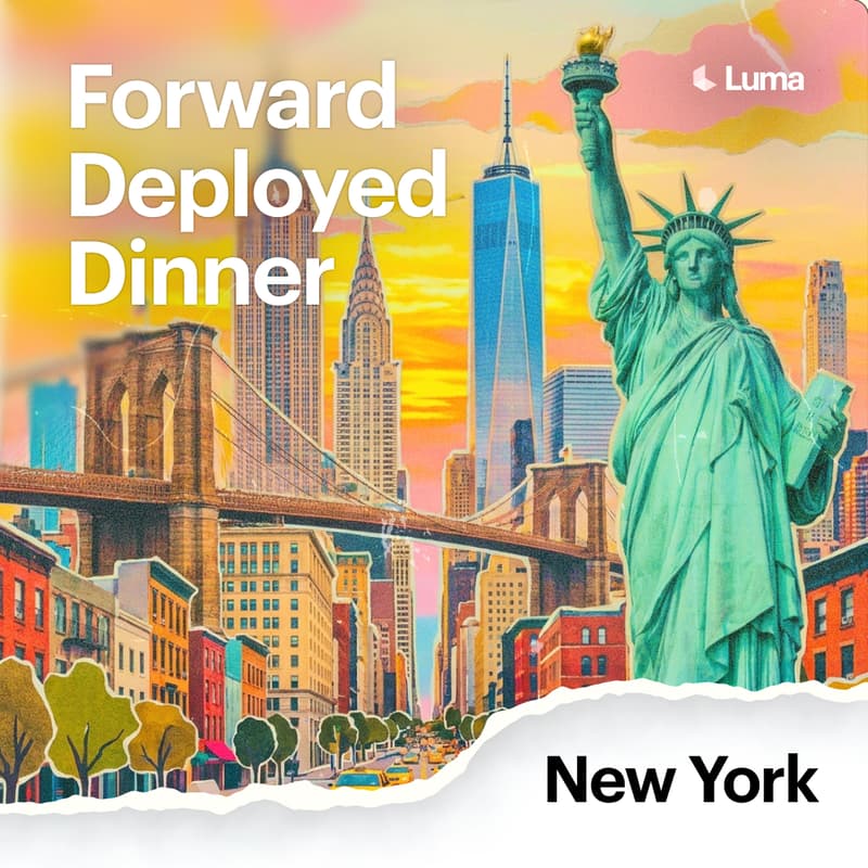 Cover Image for Forward Deployed Engineering Dinner @ The Chelsea Hotel - the Cave à Vin & Solarium Bar