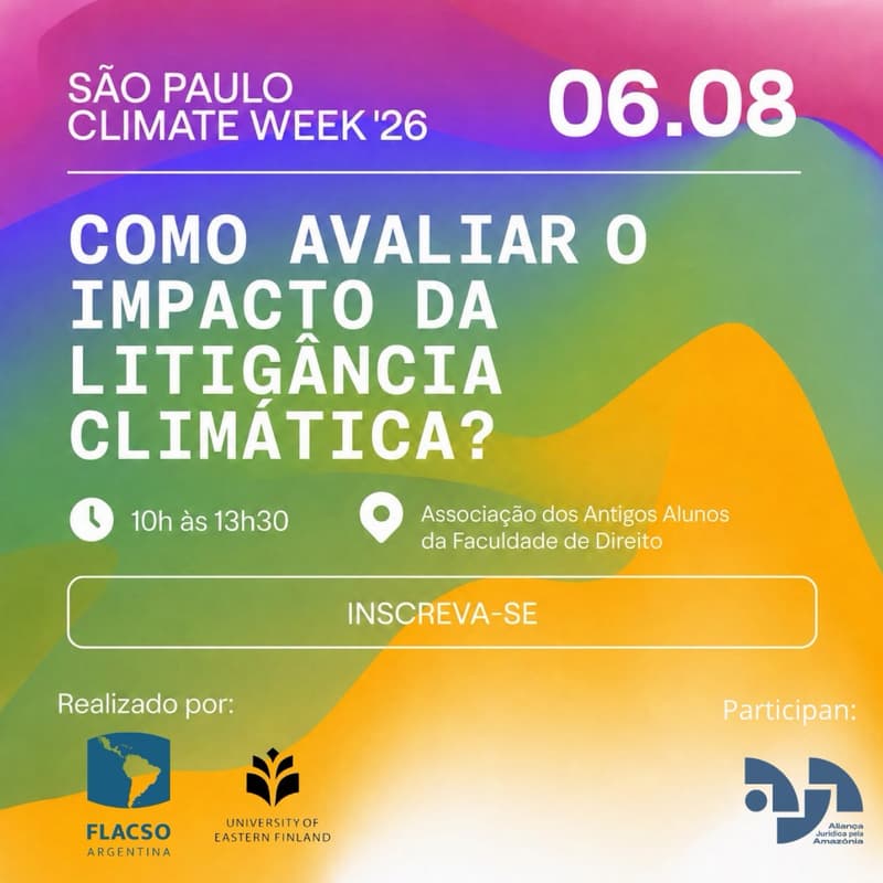 Cover Image for Como avaliar o impacto da litigância climática?