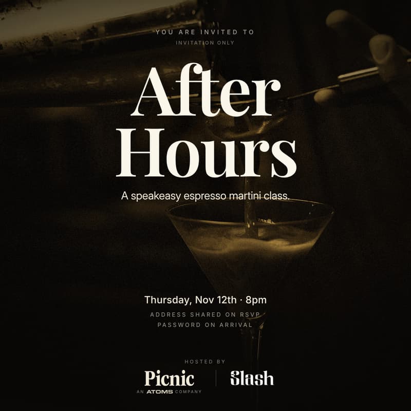 Cover Image for After Hours:A Speakeasy Espresso Martini Class