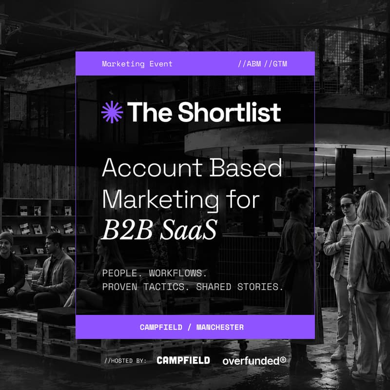 Cover Image for The Shortlist - Account Based Marketing for B2B SaaS Manchester Meetup