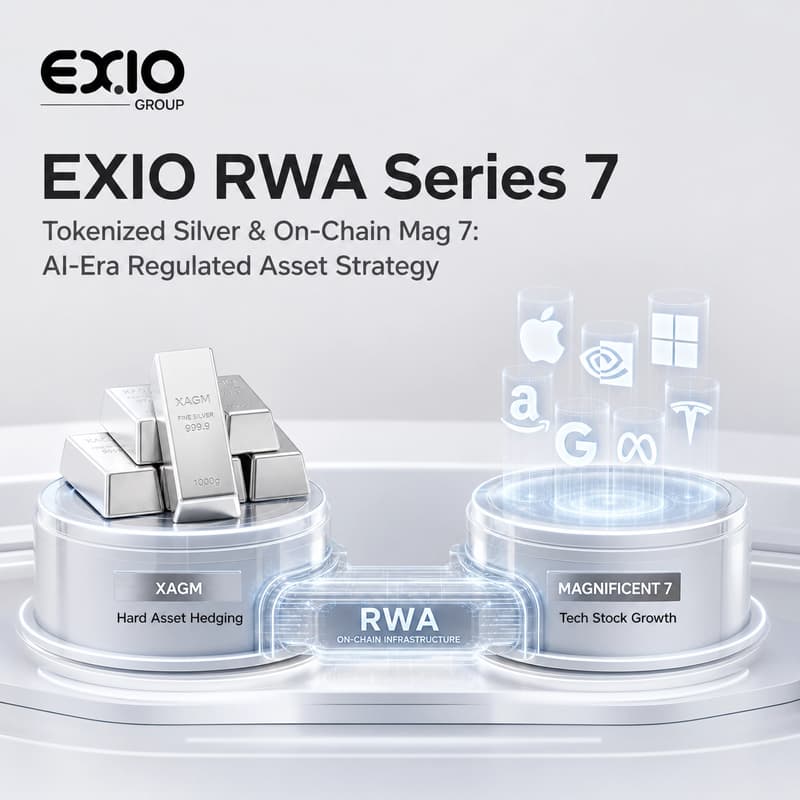 Cover Image for EXIO Group RWA 主題系列活動 第七期:硬資產避險 + 科技股增長:代幣化如何重構AI時代資產配置邏輯?