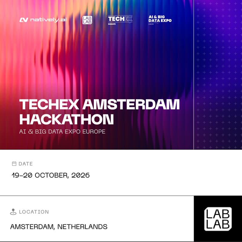 Cover Image for TechEx Amsterdam Hackathon