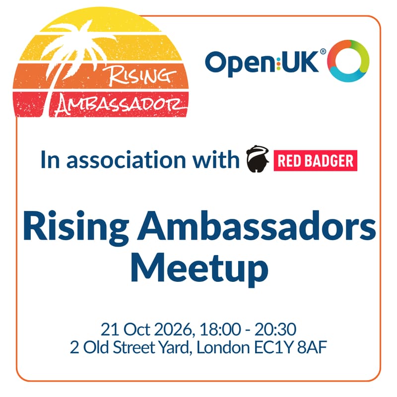 Cover Image for OpenUK Rising Ambassadors Meetup in London