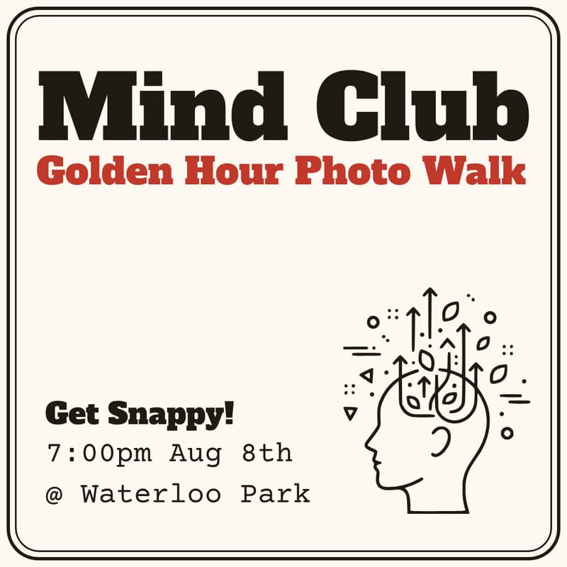 Cover Image for Get Snappy @ Mind Club (Golden Hour Photo Walk)