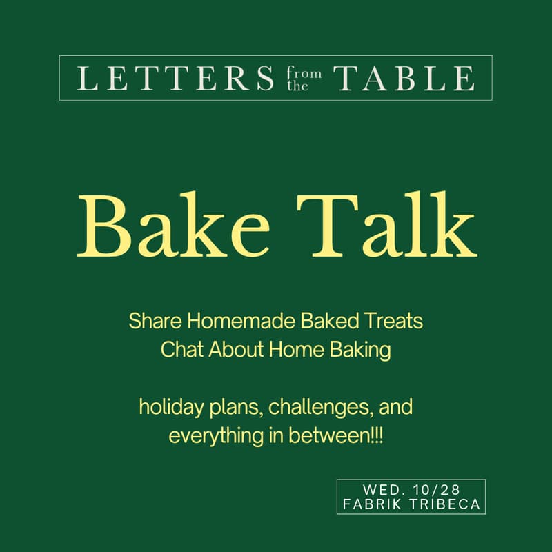 Cover Image for Bake Talk: Autumn Treats & Holiday Baking