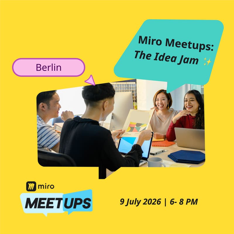 Cover Image for MiroMeetups: The Idea Jam ✨