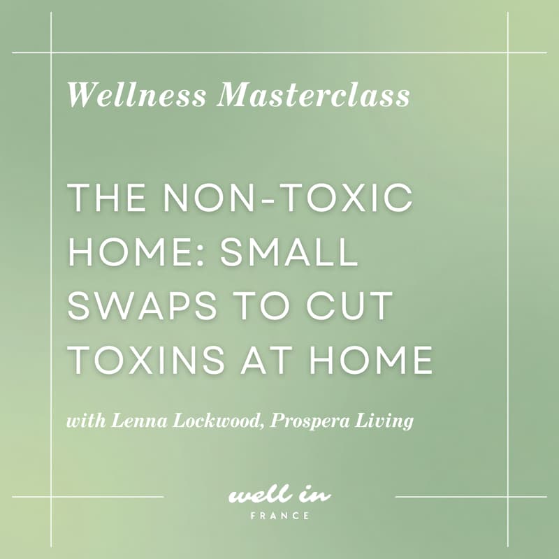 Cover Image for The Non-Toxic Home (Online Masterclass) with Lenna Lockwood x Well in France