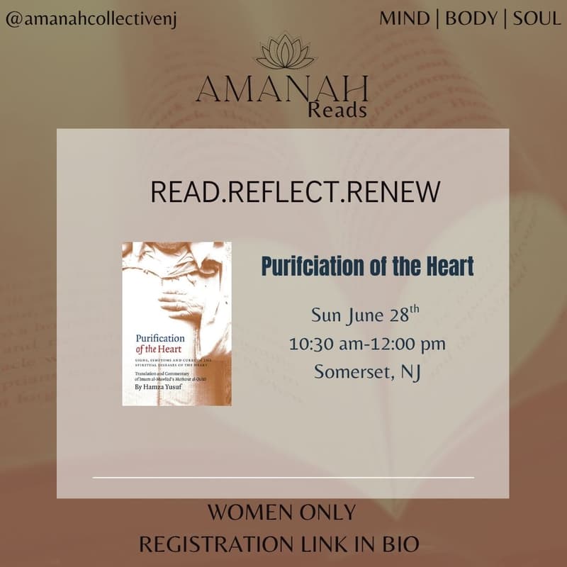 Cover Image for Amanah Reads: Purification of the Heart