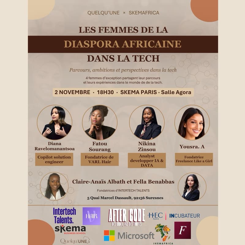 Image de couverture pour Les femmes de la diaspora africaine dans la tech