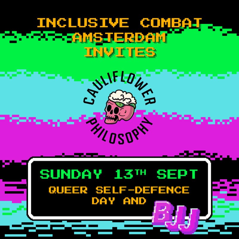 Cover Image for Inclusive Combat Invites Cauliflower Philosophy: QUEER SELF-DEFENCE DAY + BJJ