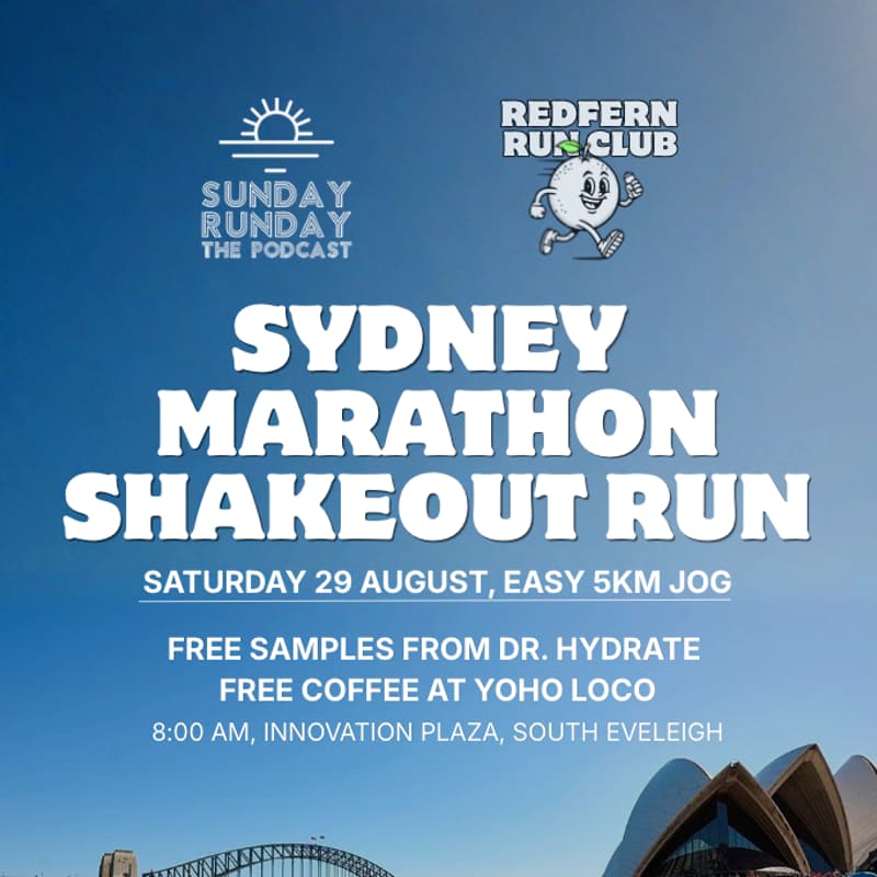 Cover Image for SYDNEY MARATHON SHAKE OUT RUN