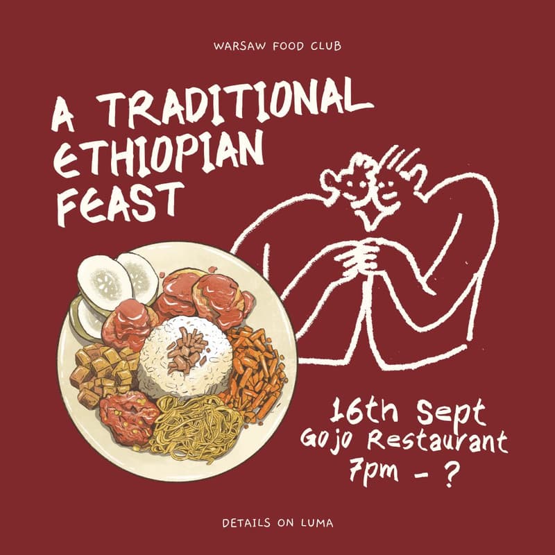 Cover Image for Warsaw Food Club Dinner #4: Ethiopian Style