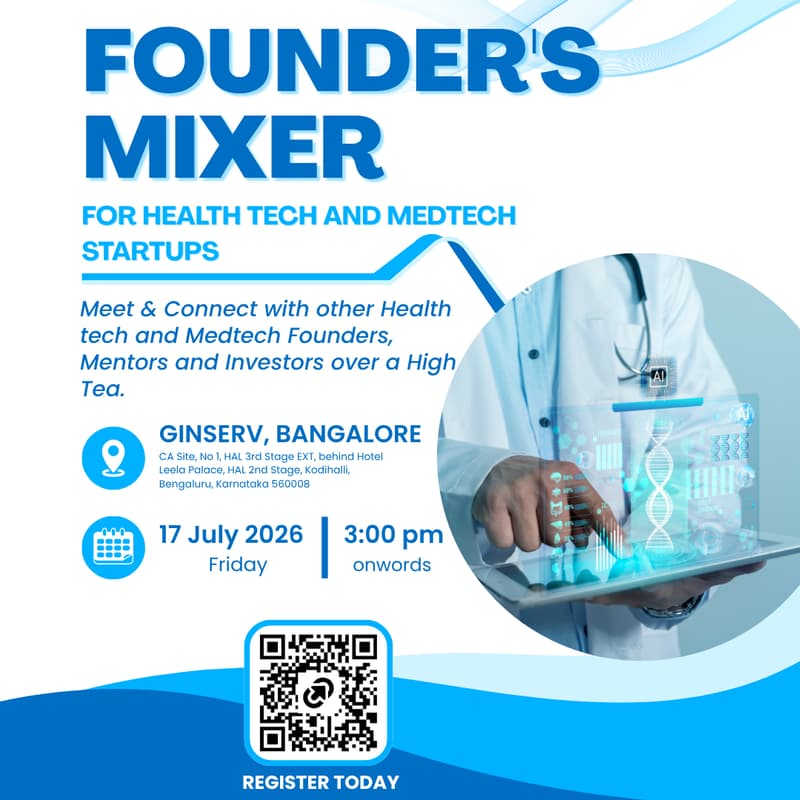 Cover Image for Founder Mixer - Health tech startups