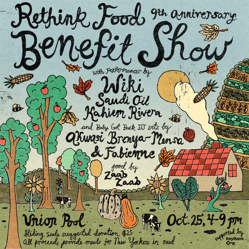 Cover Image for Rethink Food 9th Anniversary Benefit Show