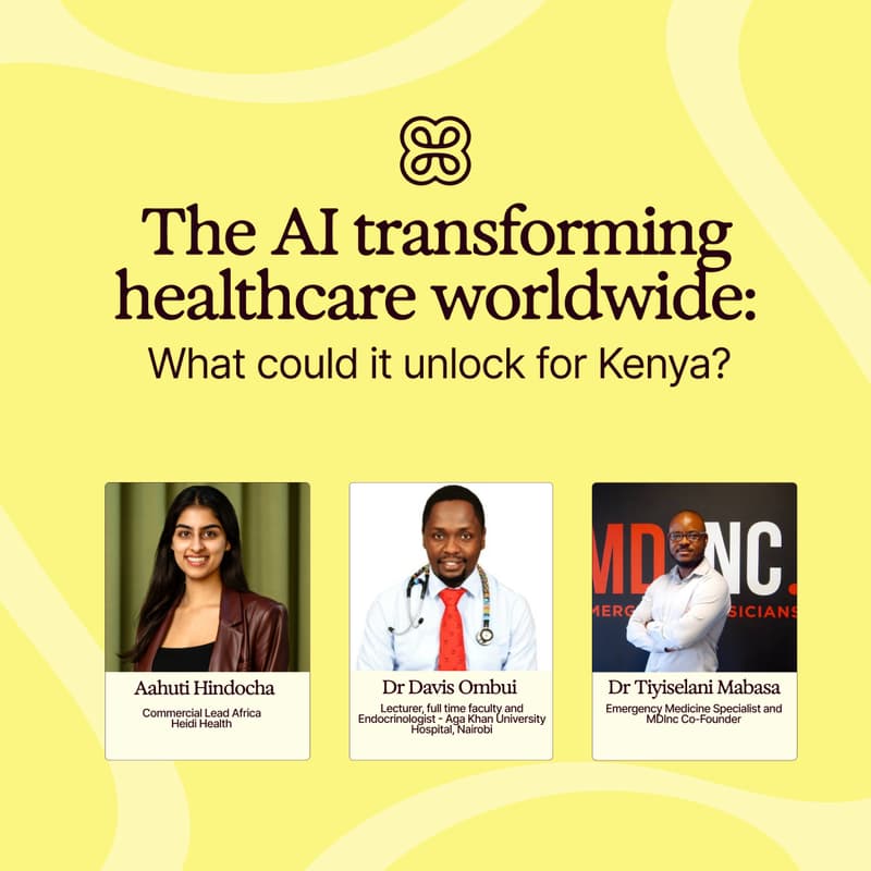 Cover Image for The AI transforming healthcare worldwide: What could it unlock for Kenya?