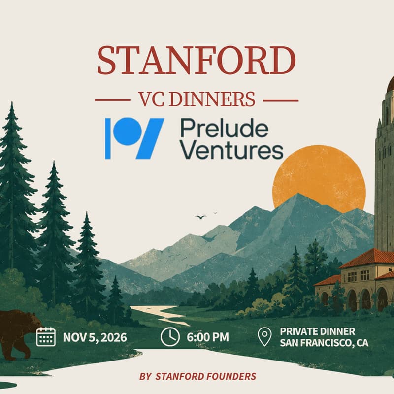 Cover Image for Stanford Energy VC Dinners: Prelude Ventures