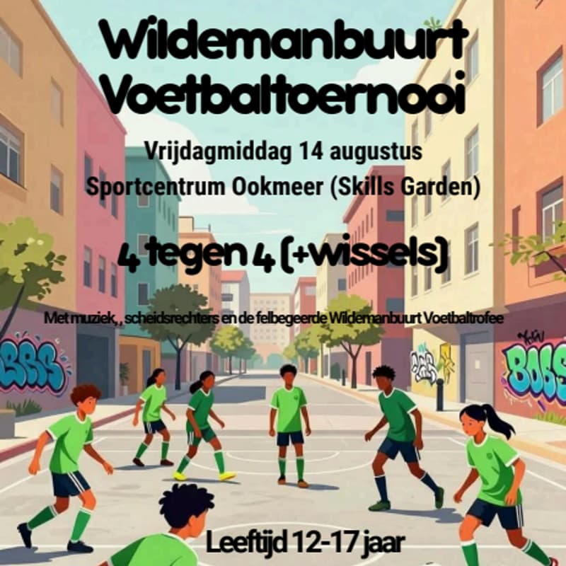 Cover Image for DOEN66 Wildemanbuurt Voetbaltoernooi
