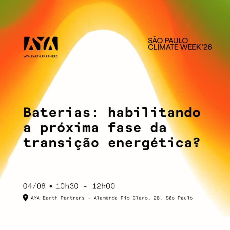 Cover Image for Baterias: habilitando a próxima fase da transição energética?