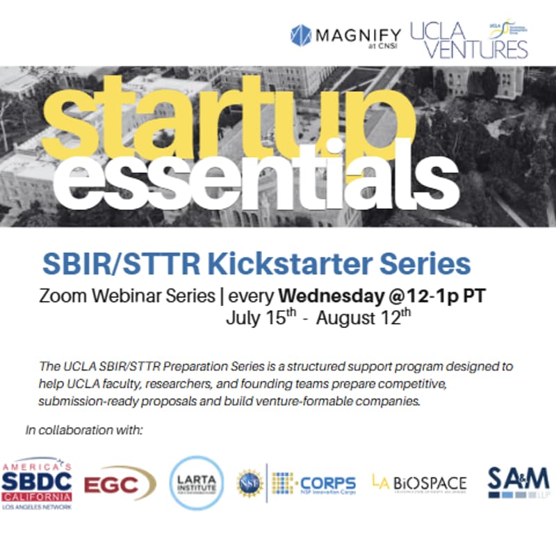 Cover Image for SBIR/STTR Kickstarter Series