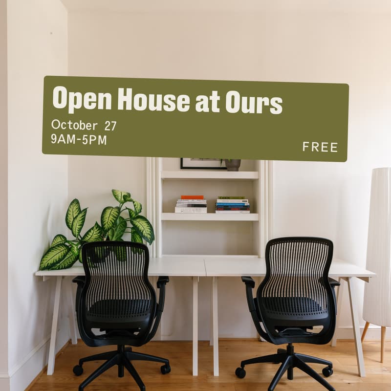 Cover Image for Open House at Ours