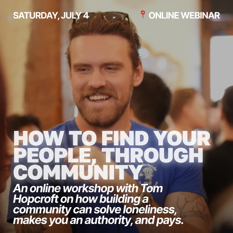 Cover Image for Find Your People, Through Community π¦βπ₯