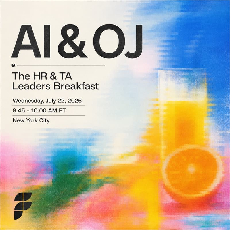 Cover Image for AI & OJ: The HR & TA Leaders Breakfast - July, NY