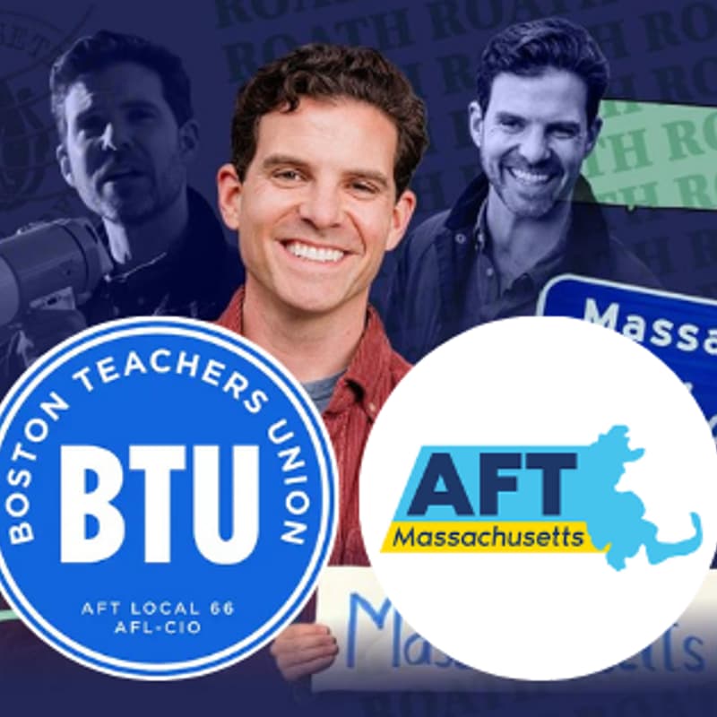 Cover Image for Knock Doors with Patrick Roath, the Boston Teachers' Union, and AFT Massachusetts in West Roxbury