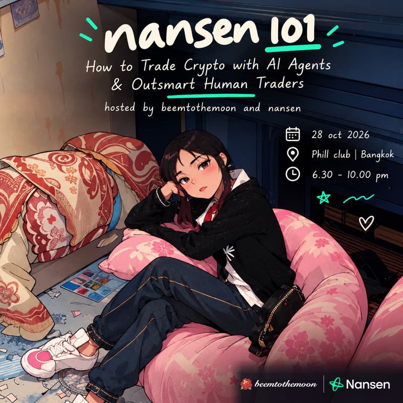 Cover Image for Nansen 101: How to Trade Crypto with AI Agents & Outsmart Human Traders 🚀