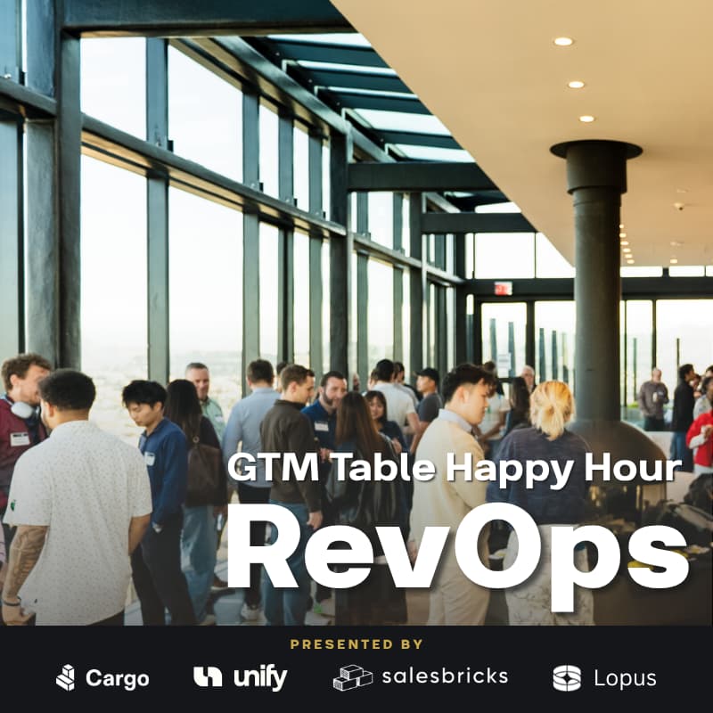 Cover Image for GTM Table Happy Hour: RevOps