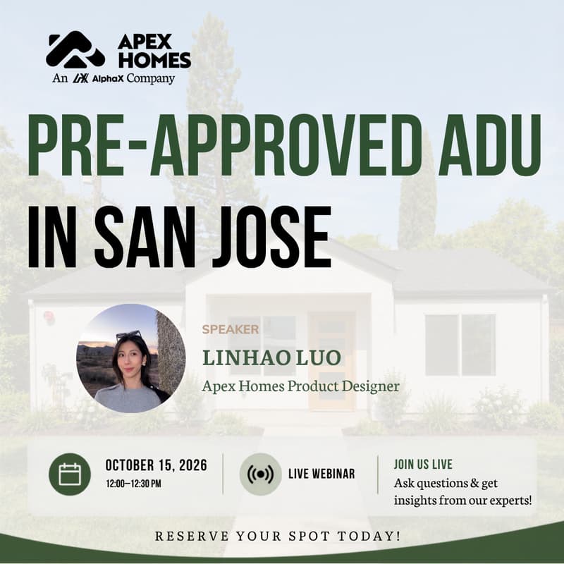 Cover Image for Pre-approved ADU in San Jose