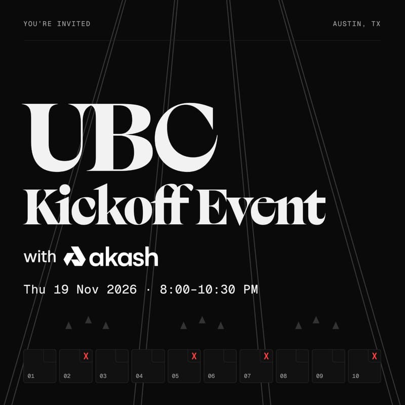 Cover Image for UBC Kickoff Event with Akash