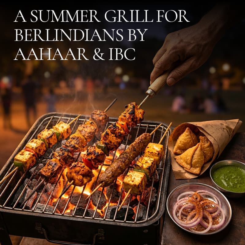Cover Image for 🔥Summer Grill — BERLIndians × Aahaar x IBC