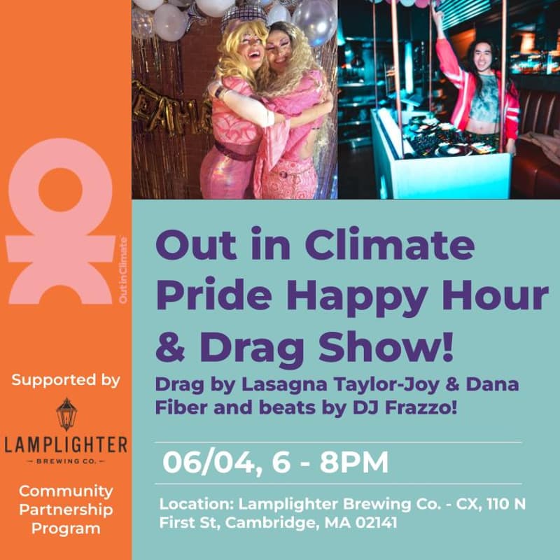 Cover Image for Green Queen Drag Happy Hour: A Recycled Materials Drag Show Supporting Out in Climate
