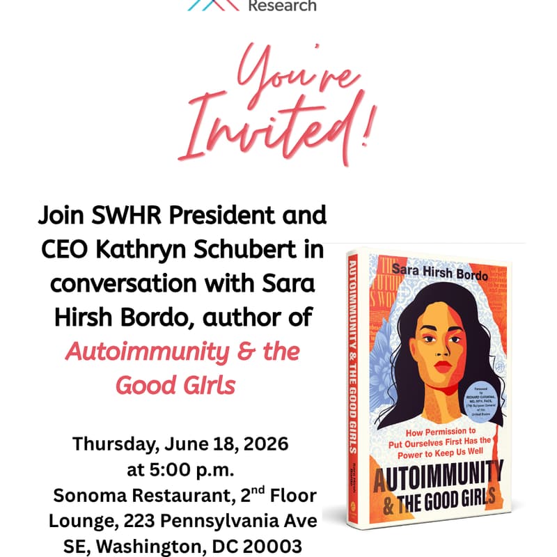 Cover Image for SWHR x Autoimmunity & the Good Girls Book Event