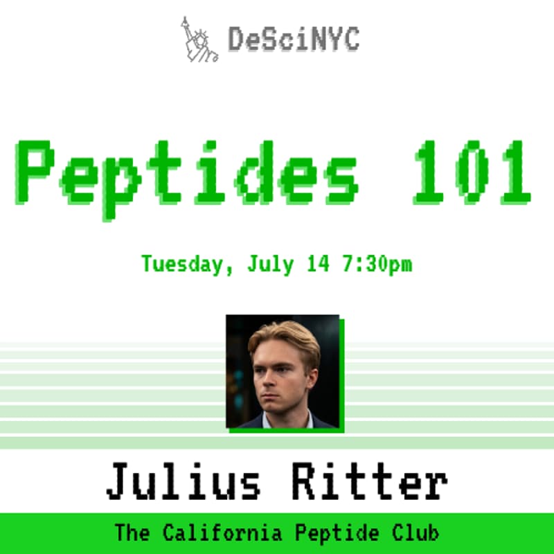 Cover Image for DeSciNYC: Peptides 101