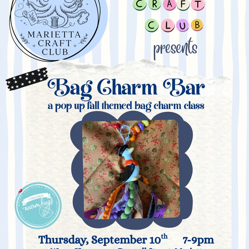 Cover Image for Fall Themed Bag Charm Making Workshop
